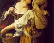 Judith and her Maidservant - 阿特米西亚·真蒂莱斯基